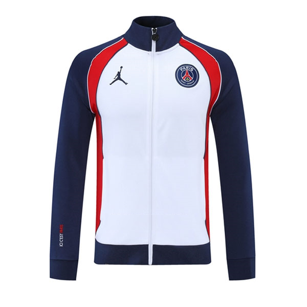 Giacca Calcio PSG Jordan 21/22 Bianco